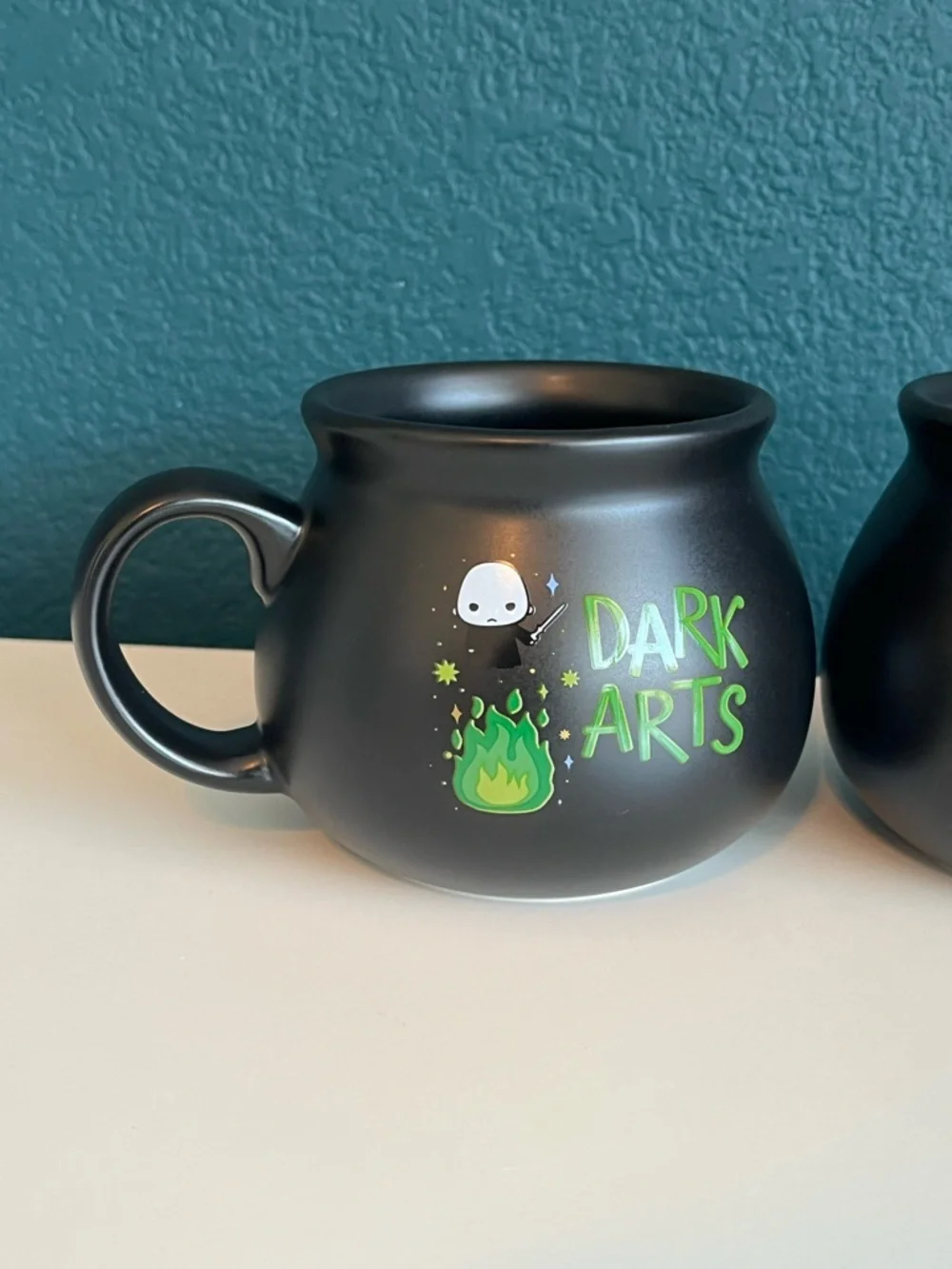 Harry Potter Cauldron Mugs Voldemort Slytherin Dark Arts & Expecto Patronum